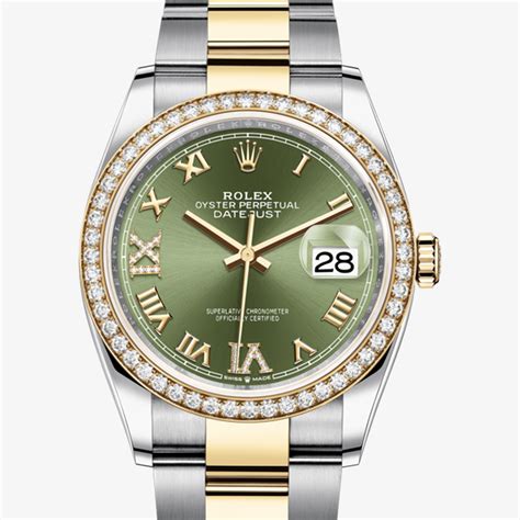 gold 36mm rolex|rolex date just 36.